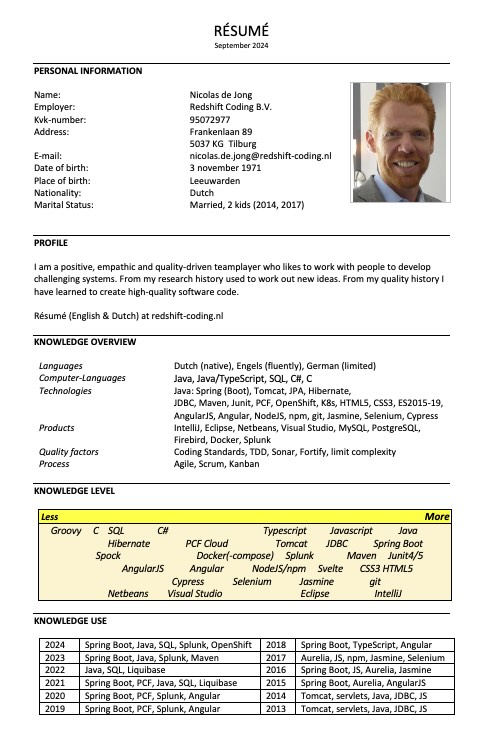 CV English pdf thumbnail